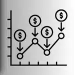 Stock Average Calculator Icon