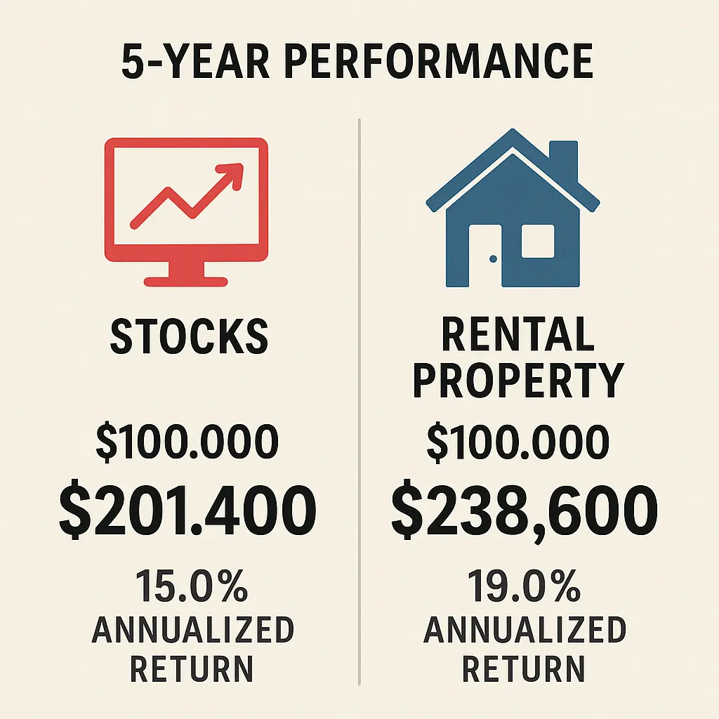 Real Estate vs Stock Market: With Real Examples Real Estate vs Stock Market